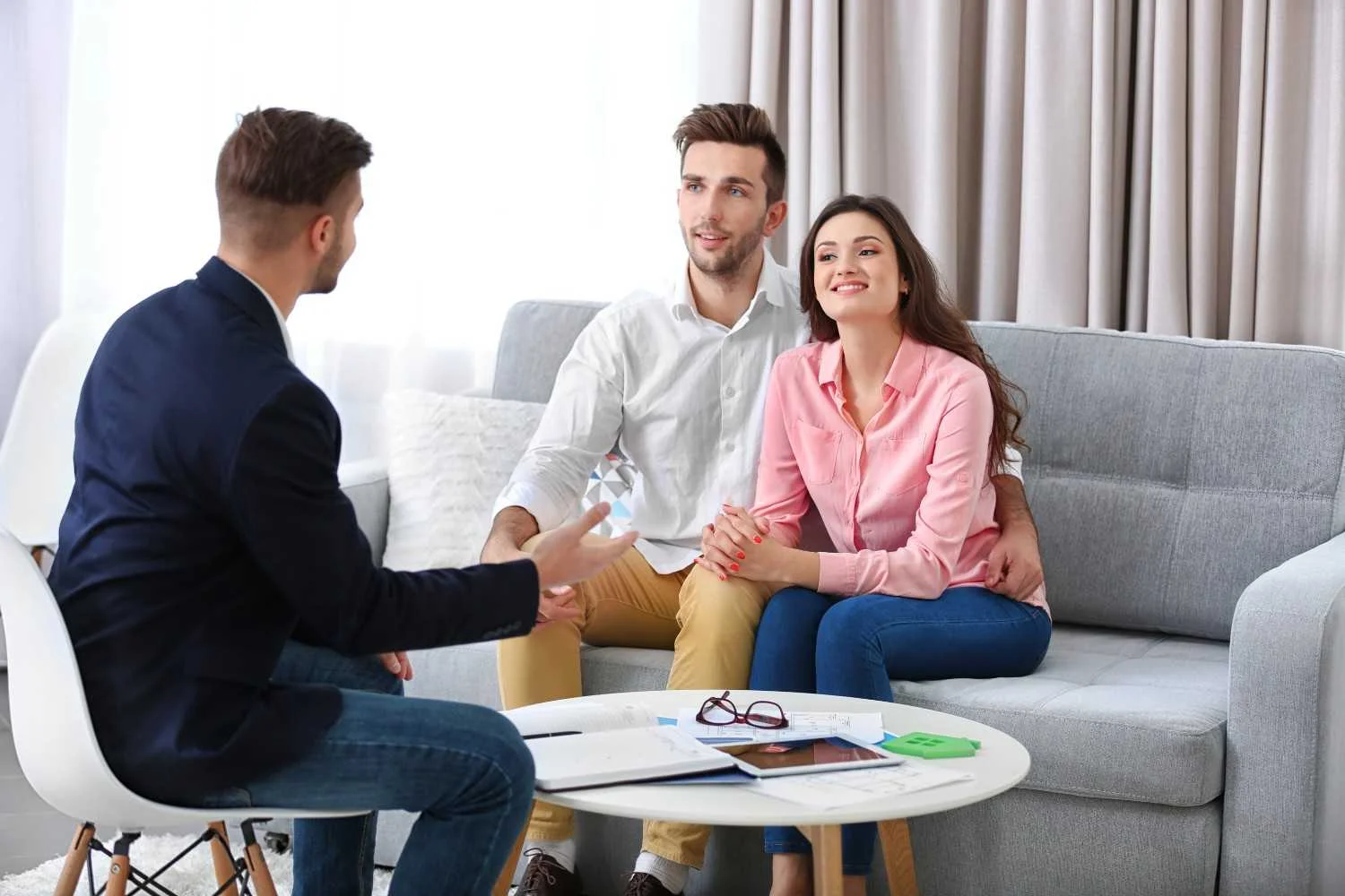 Our team helping clients